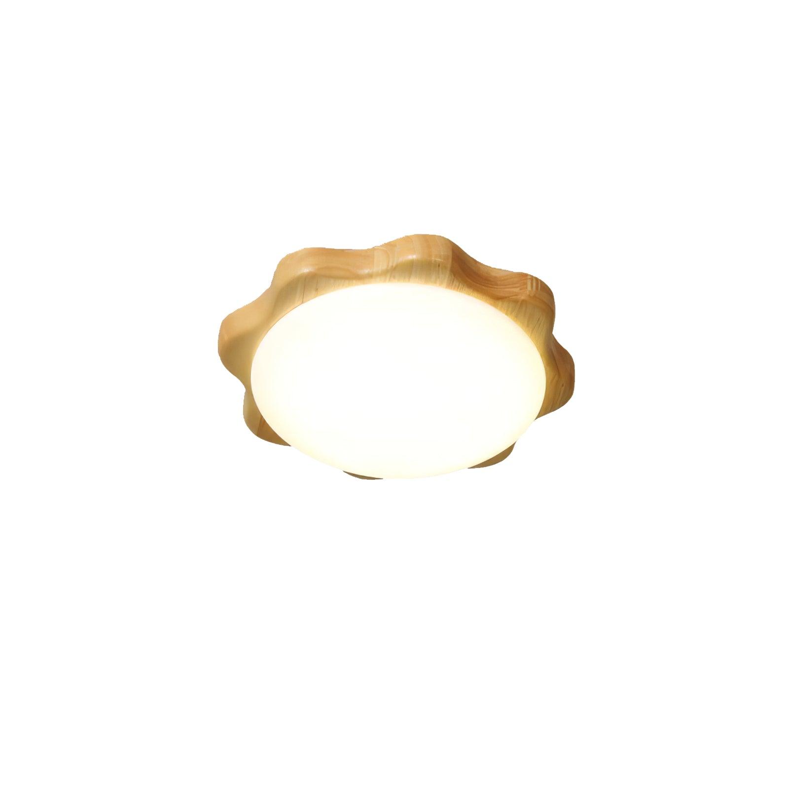 Drum Wood Ceiling Lamp - Lumpaz