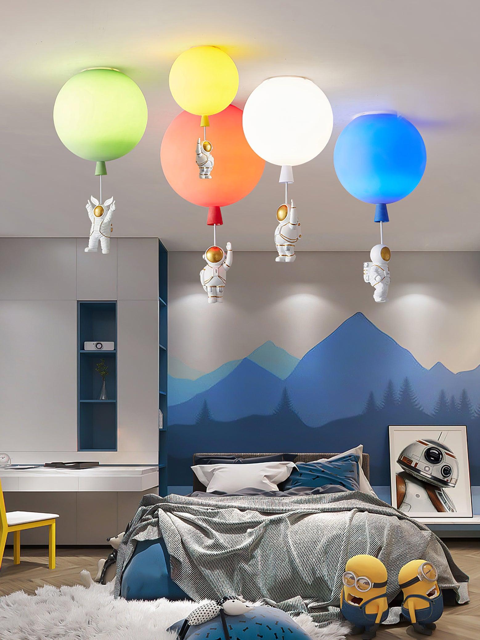 Frosted Balloon Ceiling Light - Lumpaz