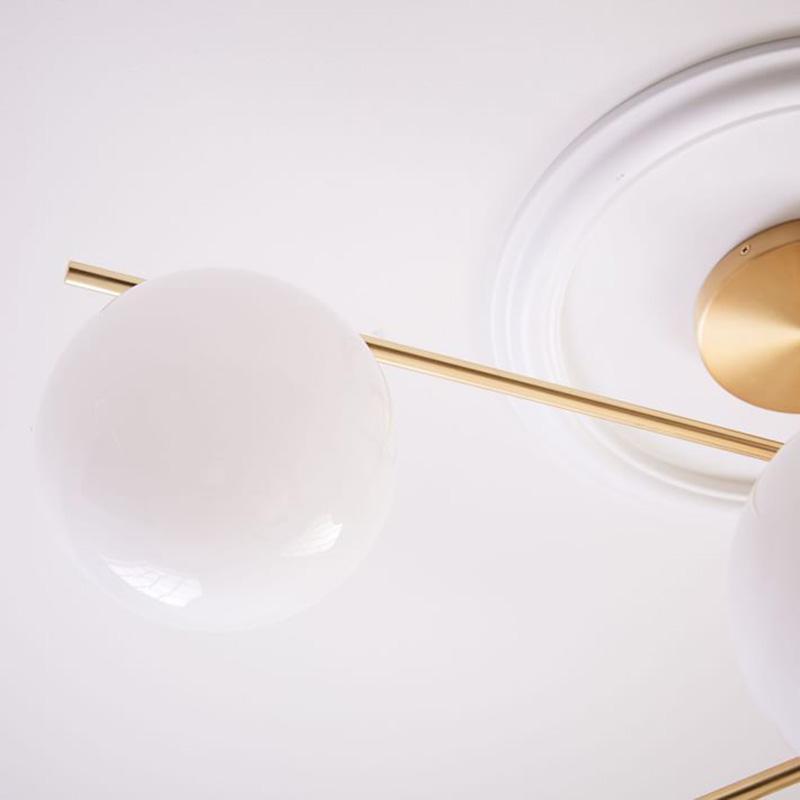 Sphere & Stem Chandelier - Lumpaz