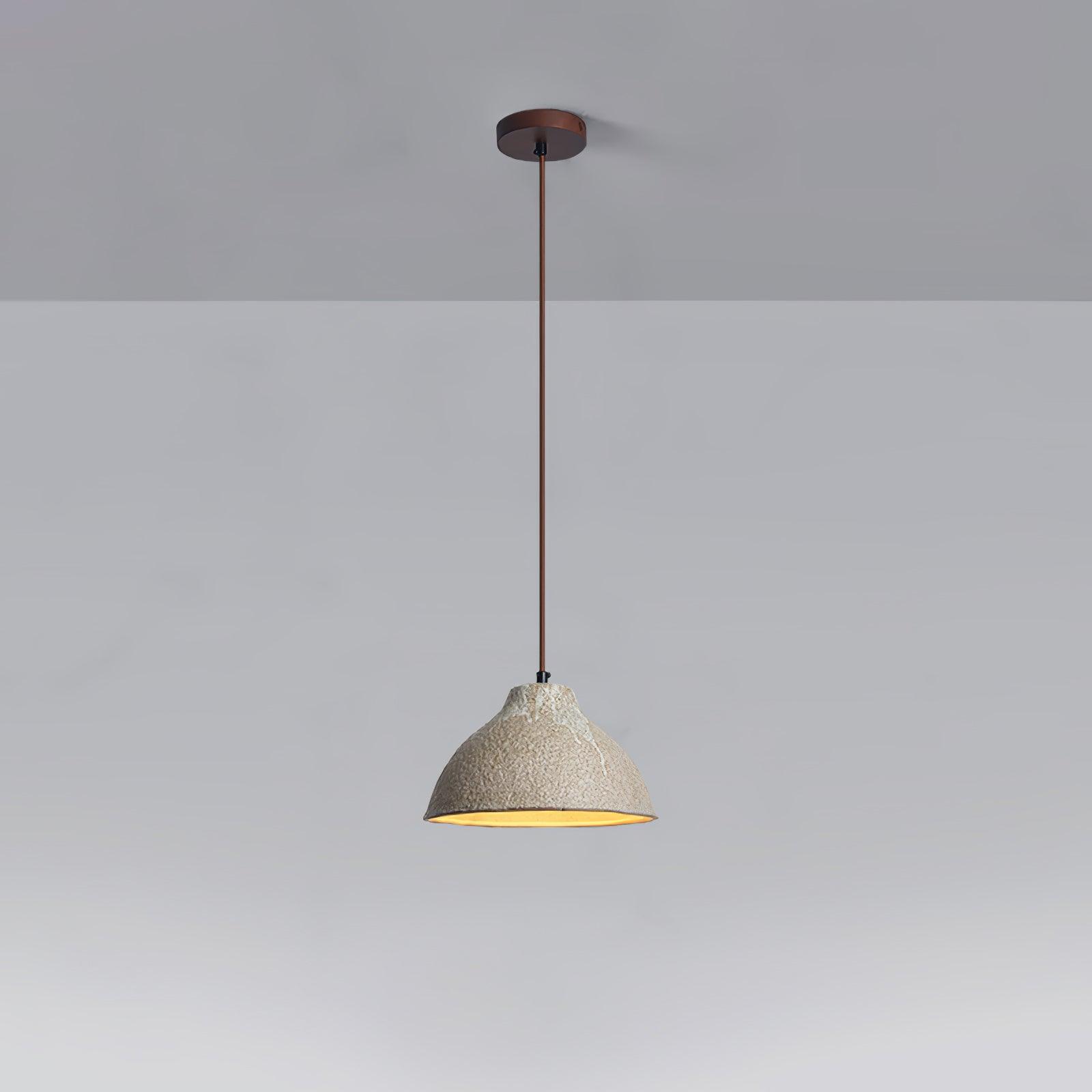 Raku Retro Ceramic Pendant Lamp - Lumpaz