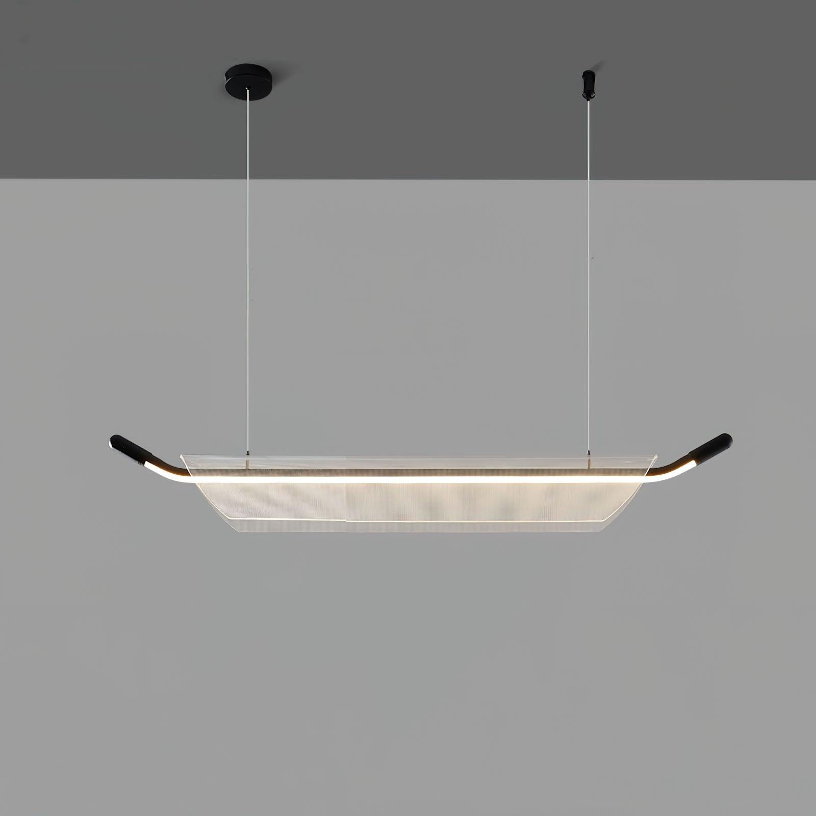 One Word Acrylic Pendant Light - Lumpaz