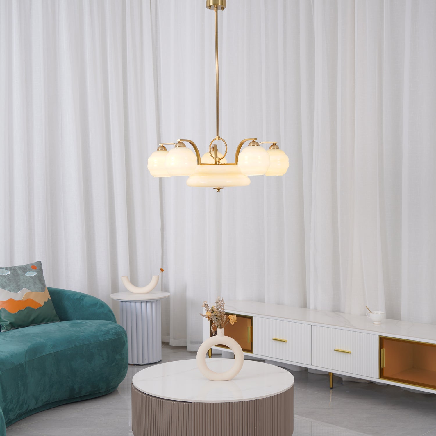 Art Deco Vintage Chandelier - Lumpaz