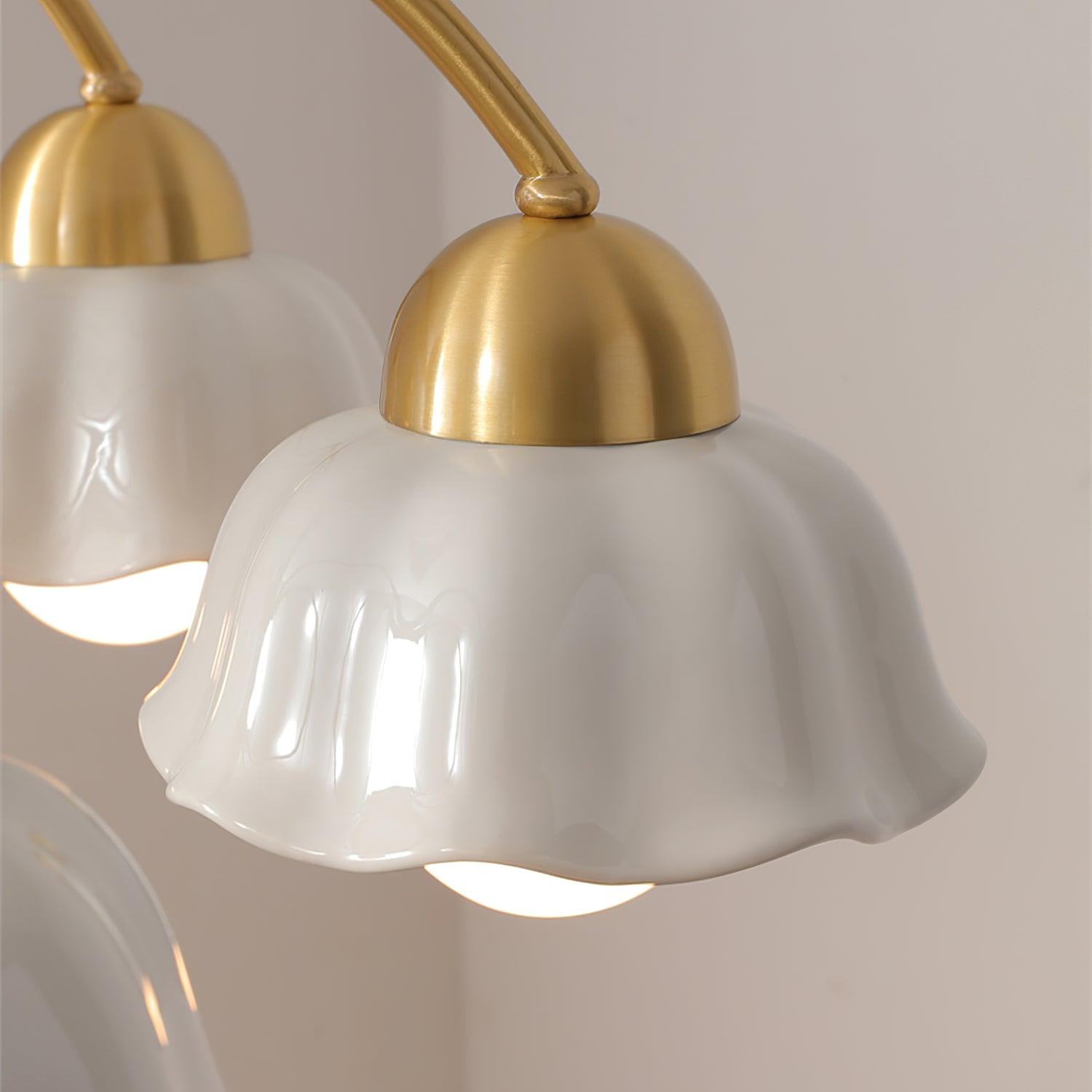 Swedish Modern Brass Chandelier - Lumpaz