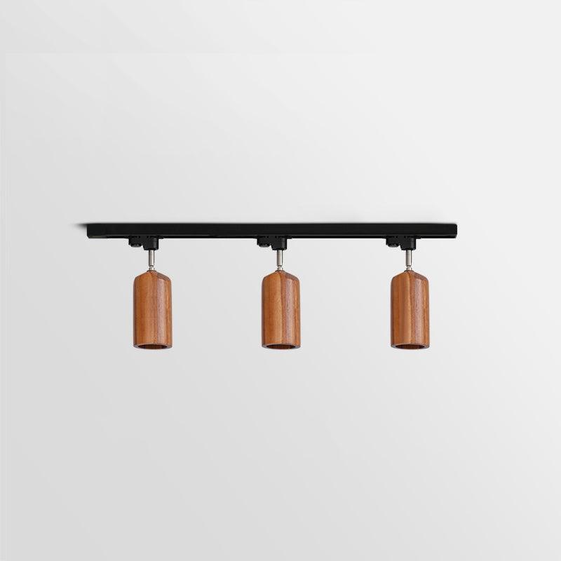 Wood Track Ceiling Lamp - Lumpaz