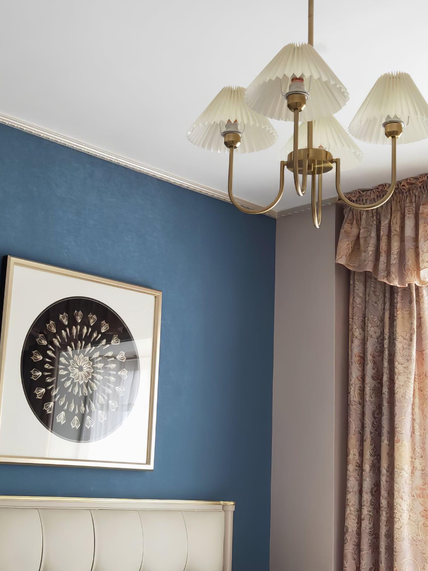 Lenore Pleated Chandelier - Lumpaz