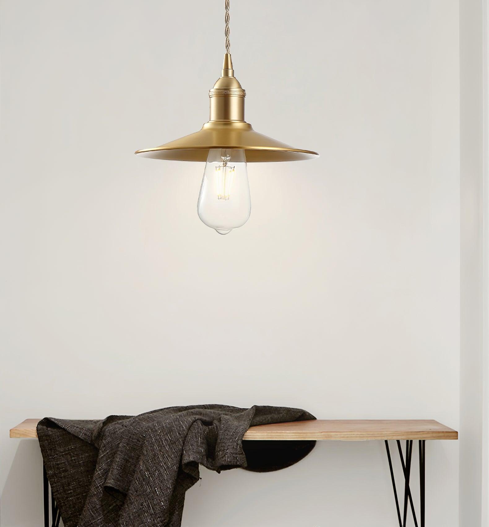 Sleek Flat Pendant Lamp - Lumpaz