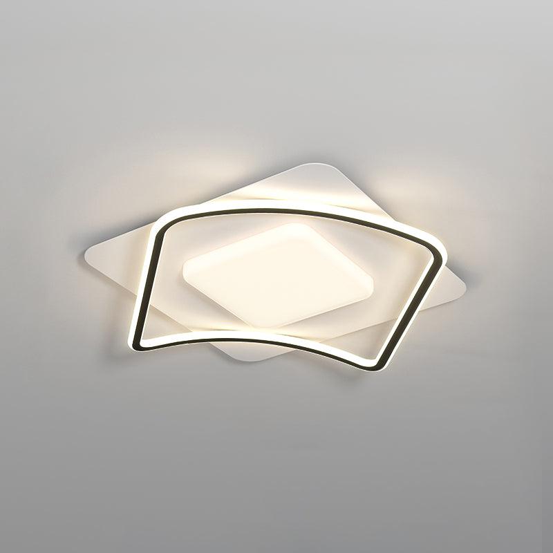 Minimalist Geometry LED Ceiling Light - Lumpaz