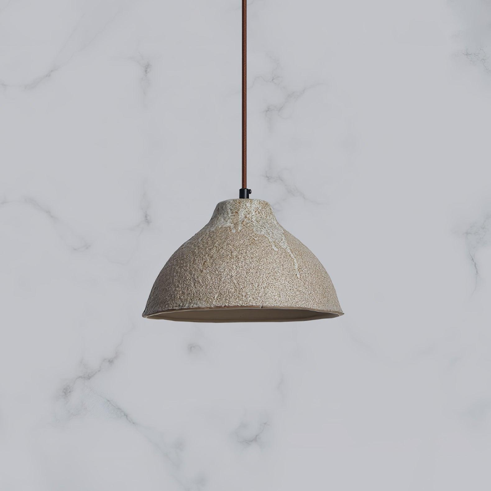 Raku Retro Ceramic Pendant Lamp - Lumpaz
