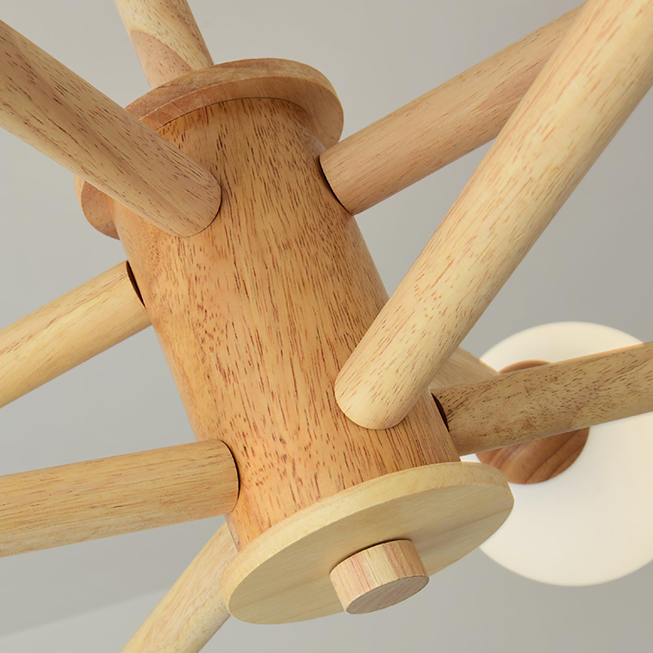 Kozan Wooden Chandelier - Lumpaz