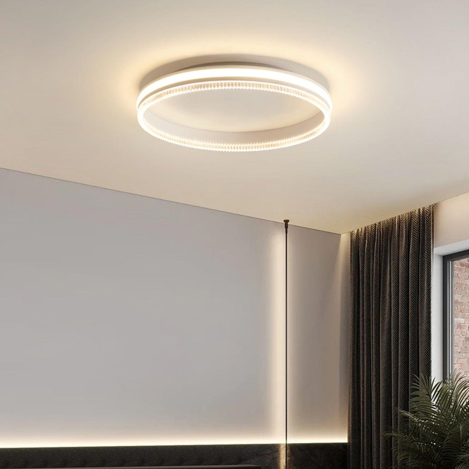 Simple Acrylic Ring Ceiling Light - Lumpaz