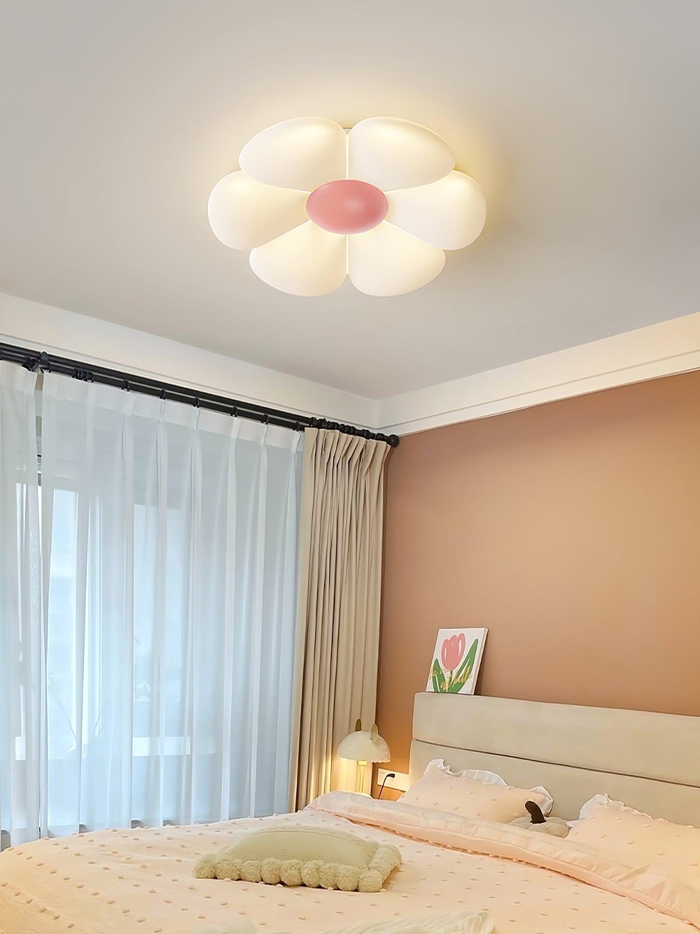 Six-leaf Flower Kids Room Ceiling Lamp - Lumpaz
