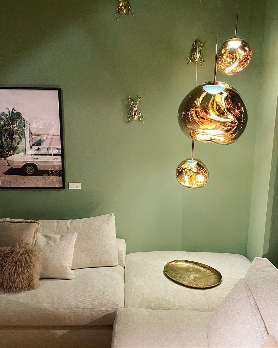 Multi Lava Round Pendant Lamp - Lumpaz