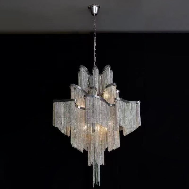 Stream Chain Chandelier - Lumpaz