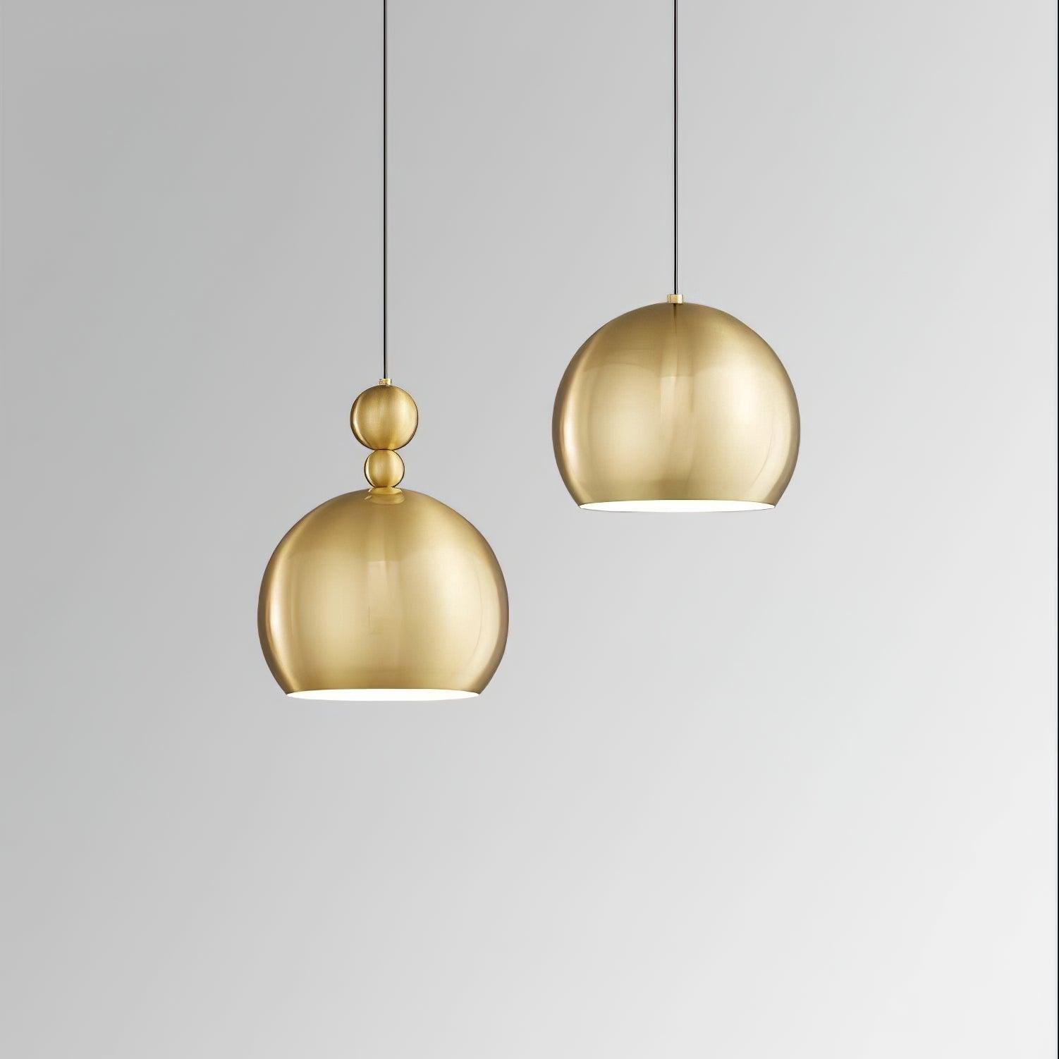 Palla Brass Pendant Lamp - Lumpaz