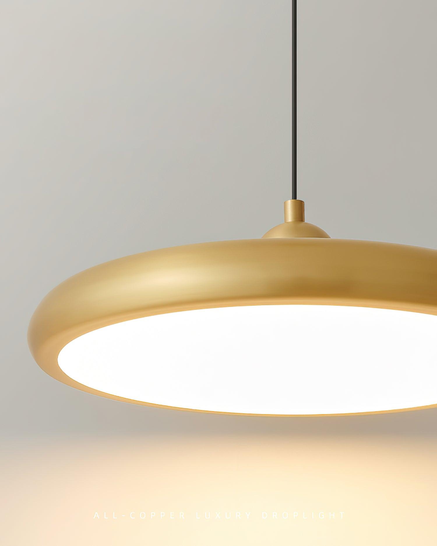 Thin Disc Pendant Lamp - Lumpaz