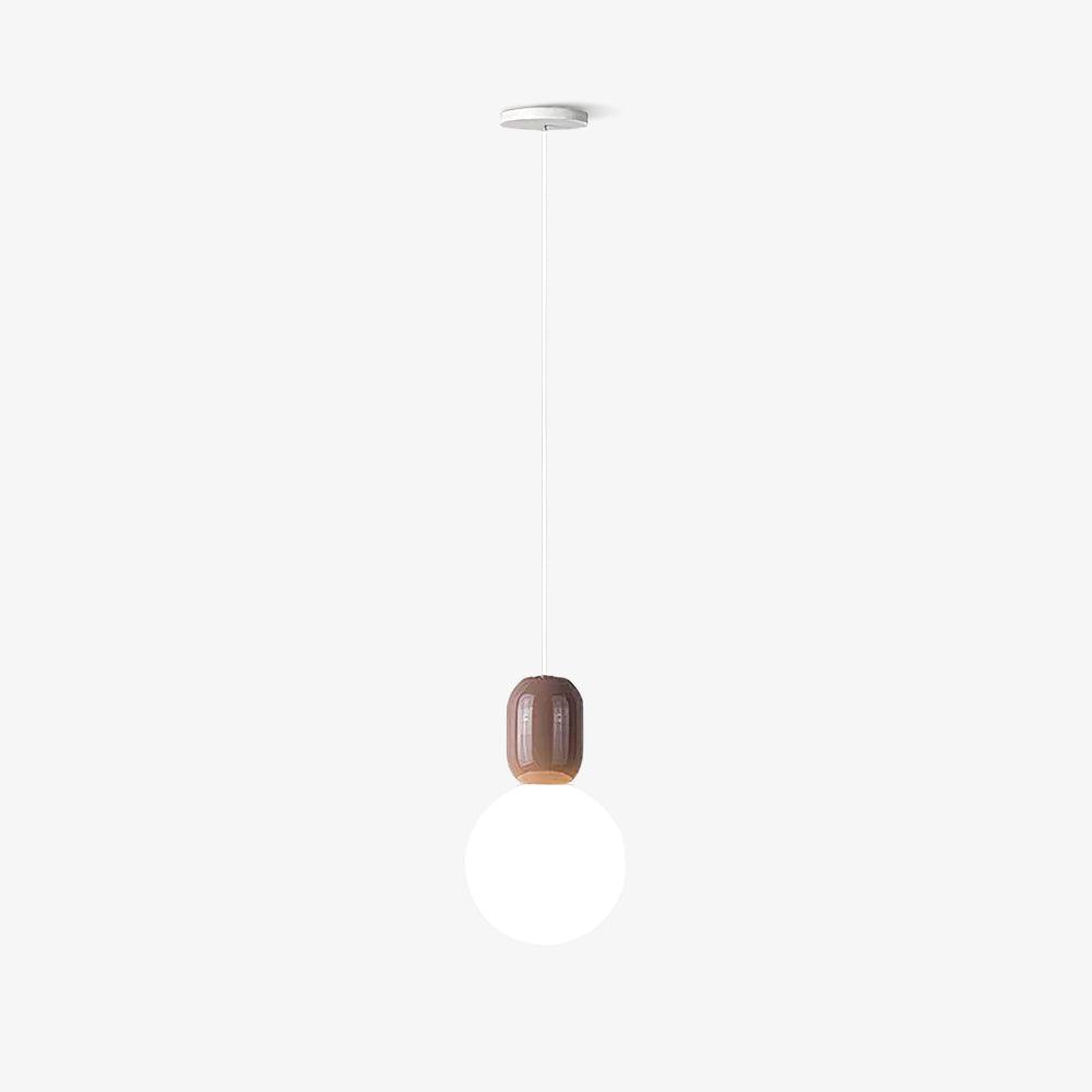 Acrylic Two Ball Pendant Light - Lumpaz