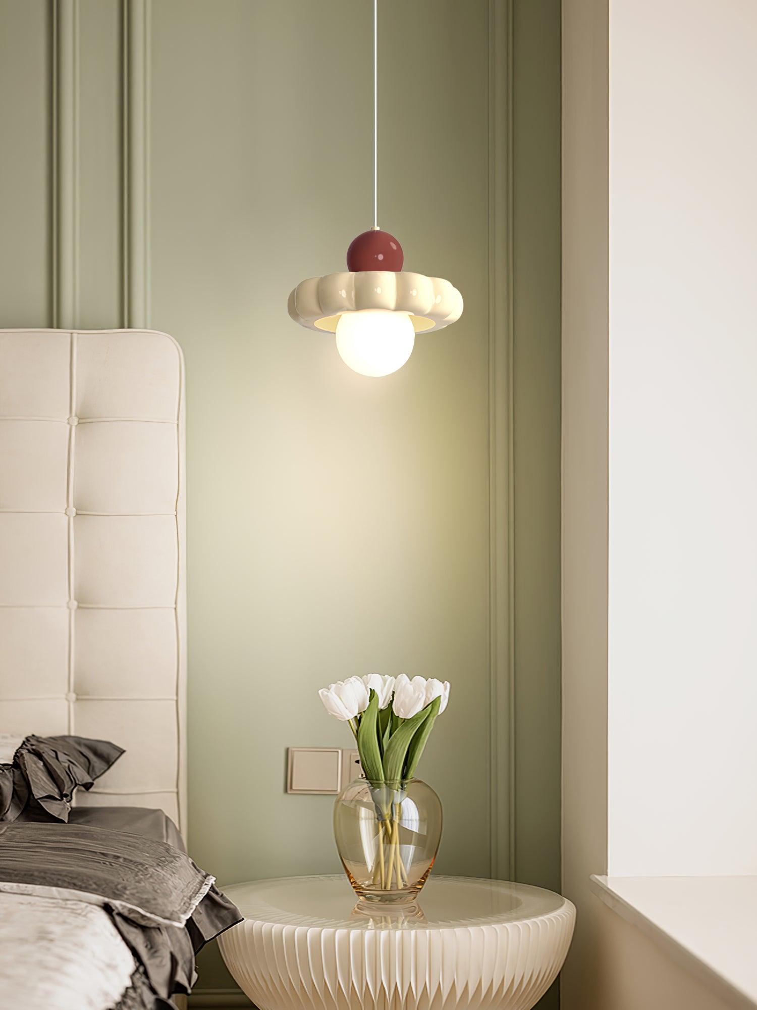 Cream Cloud Pendant Lamp - Lumpaz