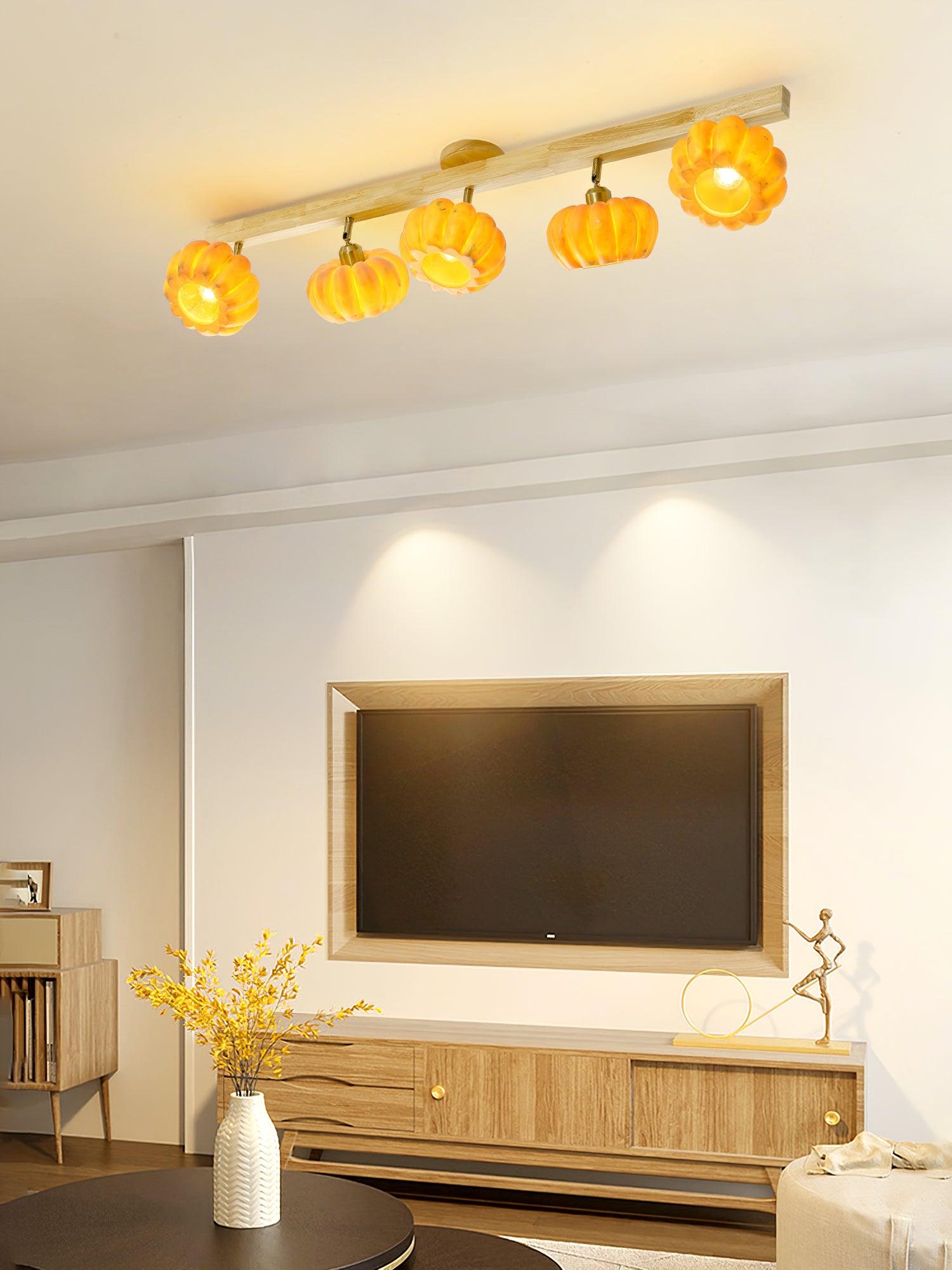 Pumpkin Multi Head Ceiling Lamp - Lumpaz