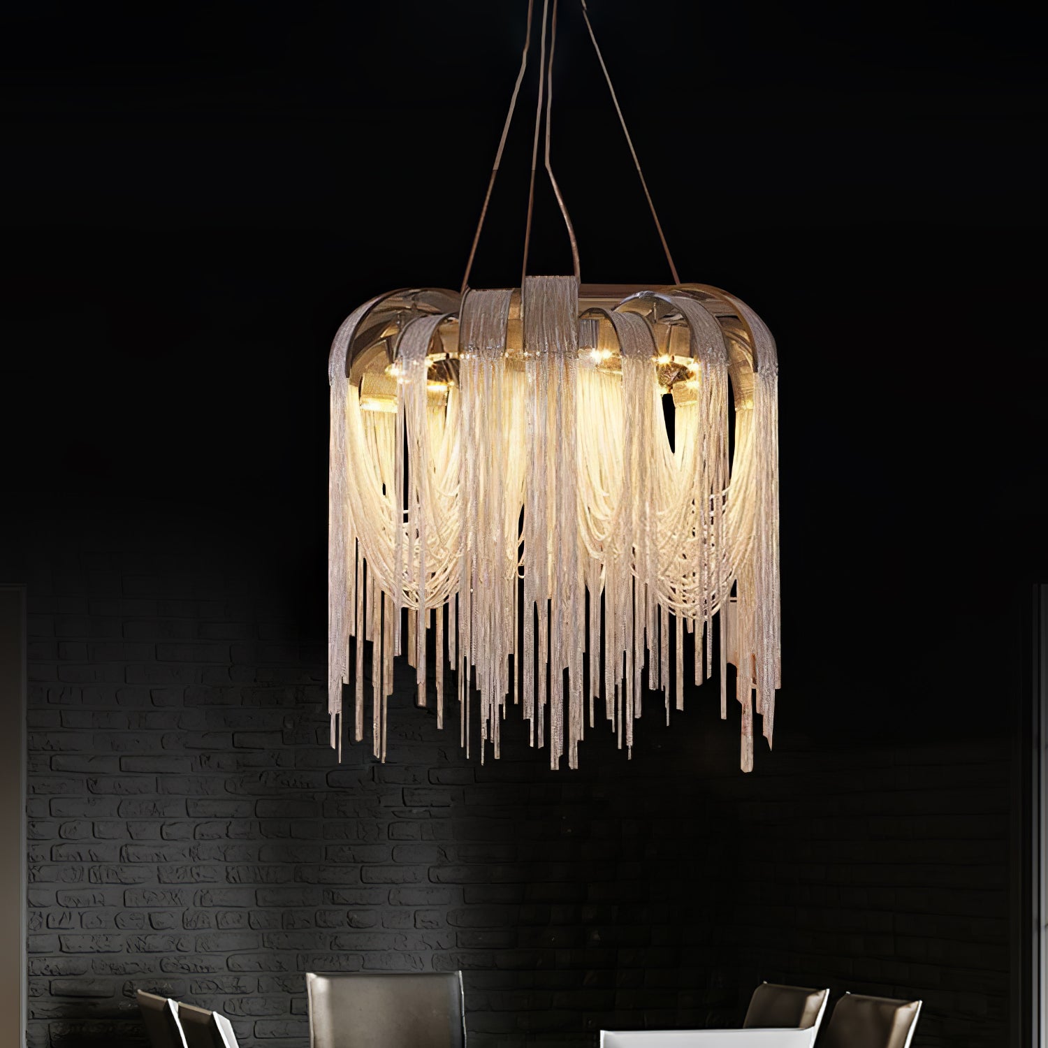 Length Chains Chandelier - Lumpaz
