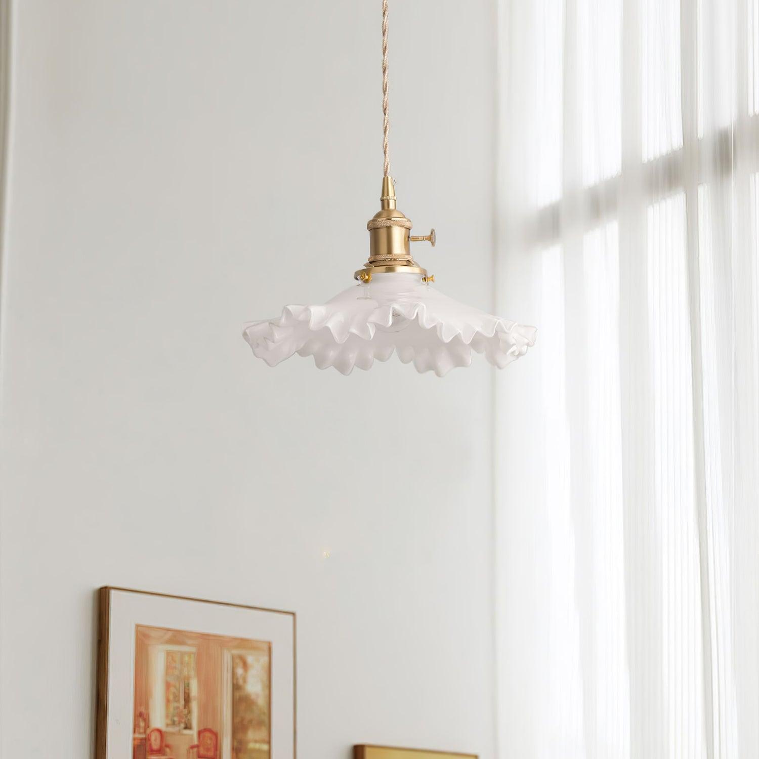 Small Floral Pendant Lamp - Lumpaz