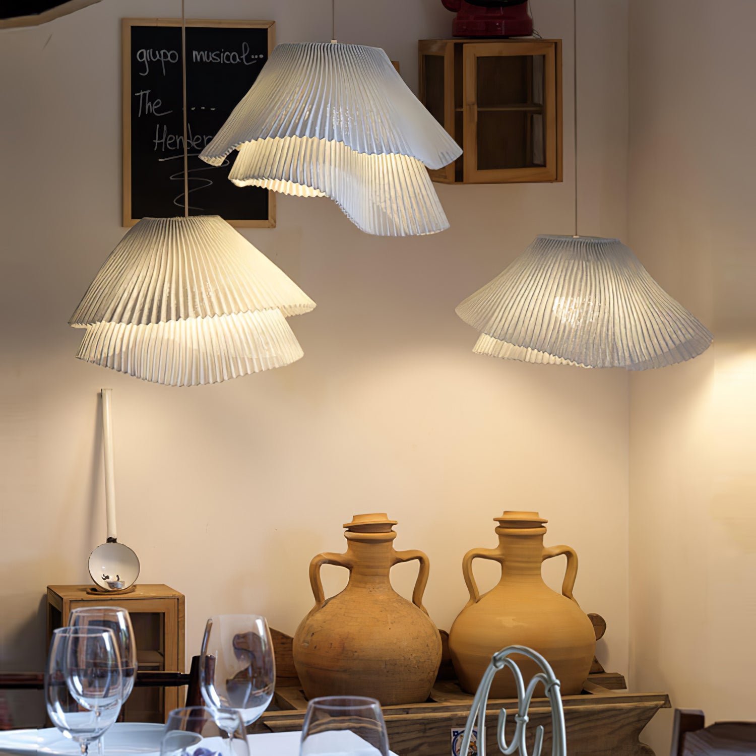 Harmonious Stainless Steel Mesh Pendant Lamp - Lumpaz