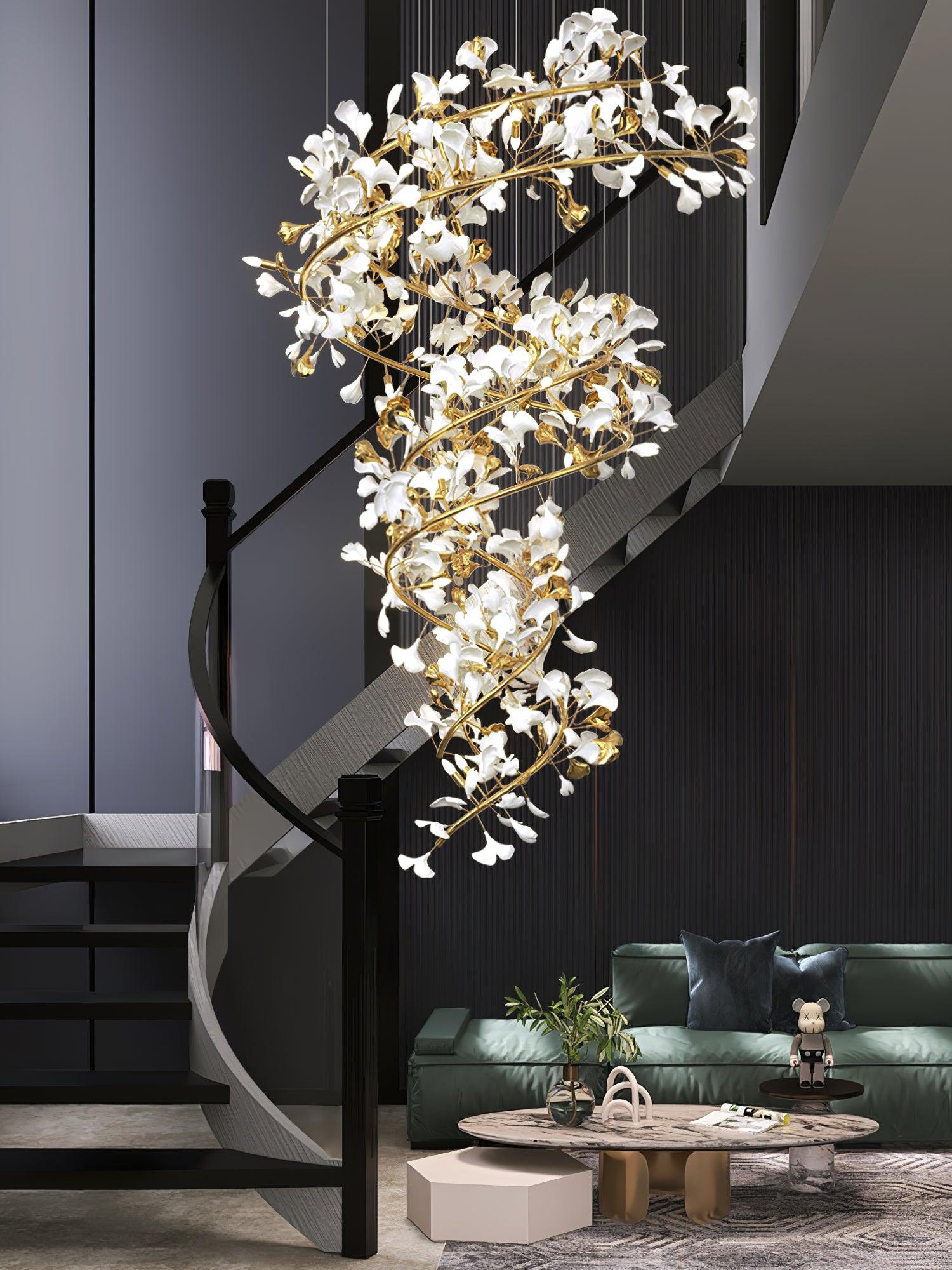 Gingko Chandelier Q - Lumpaz