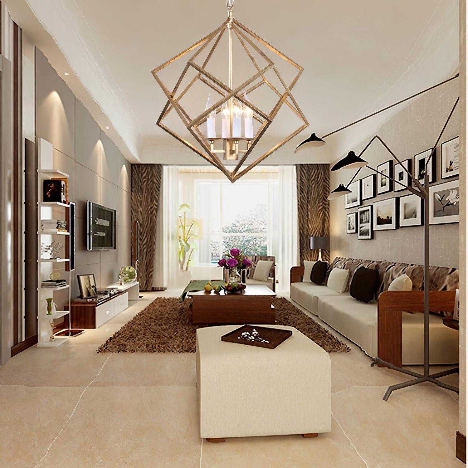 Voss Geometric Pendant Light - Lumpaz