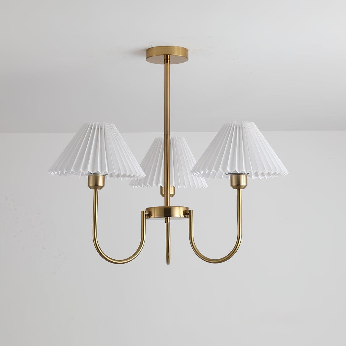 Lenore Pleated Chandelier - Lumpaz