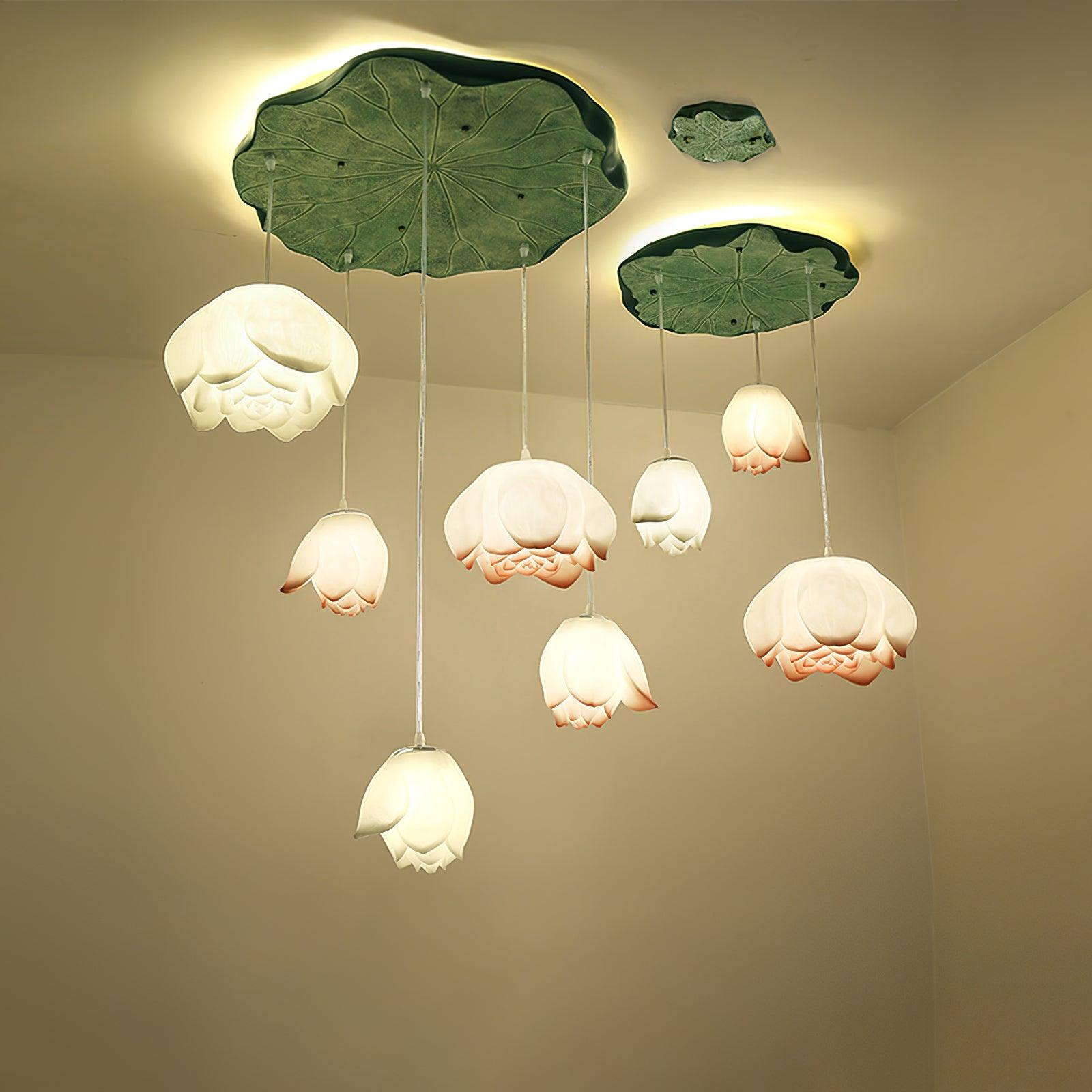 Lotus Chandelier - Lumpaz