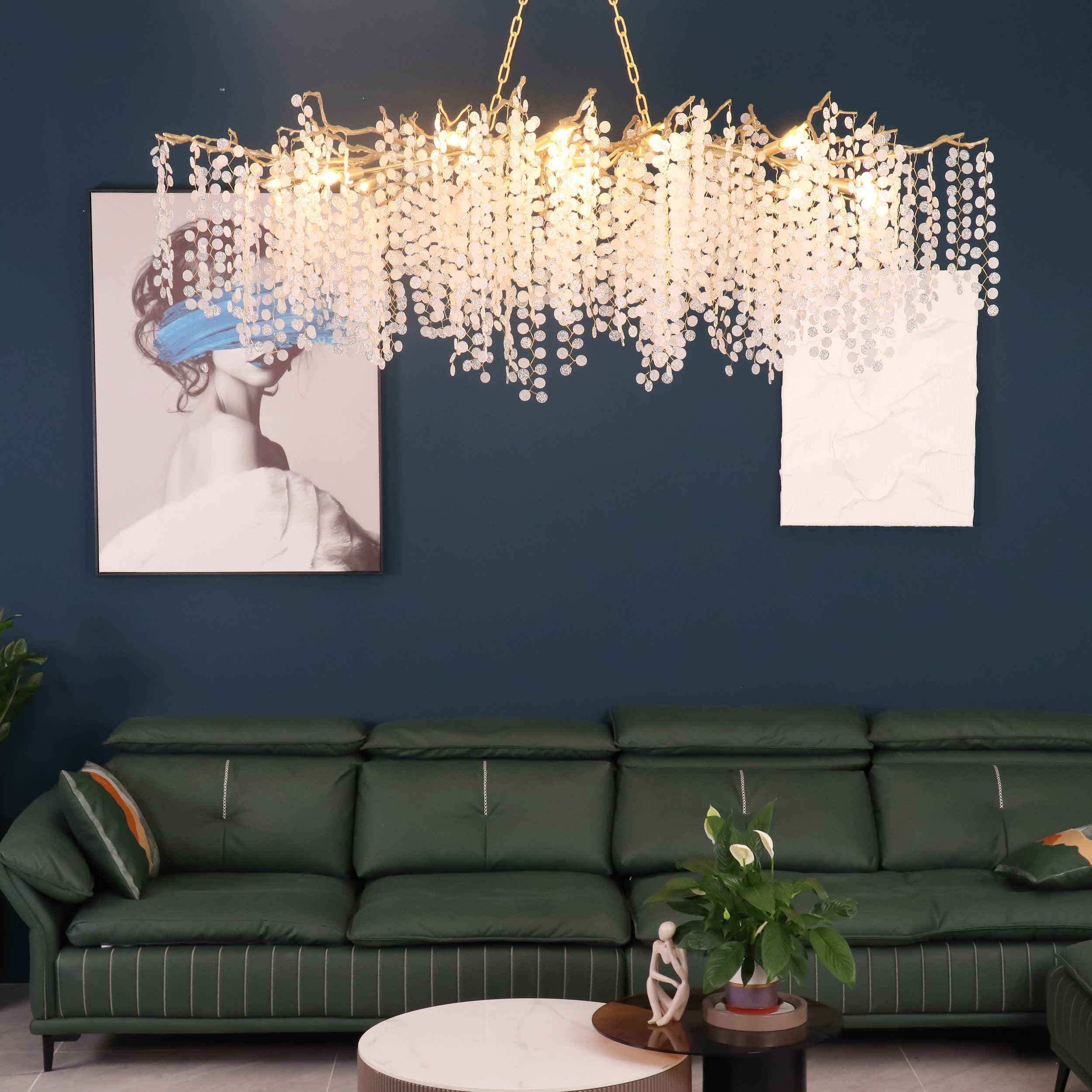 Shiro Noda Crystal Chandelier - Lumpaz