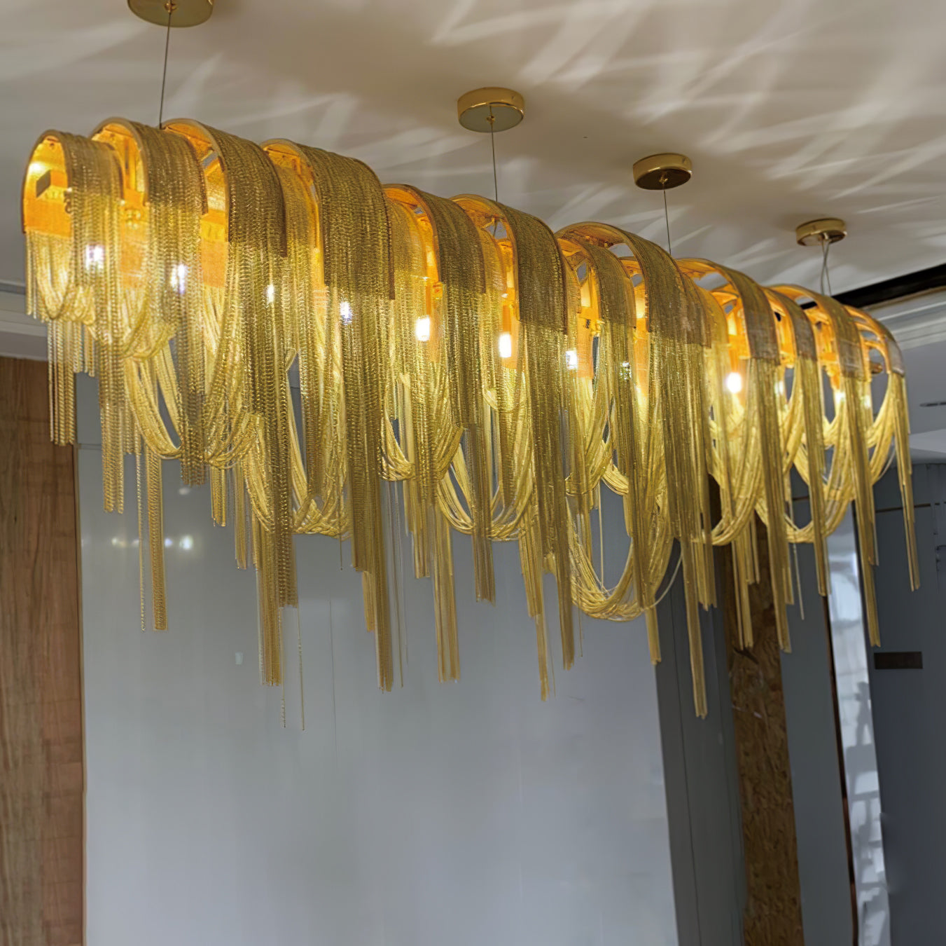 Length Chains Chandelier - Lumpaz