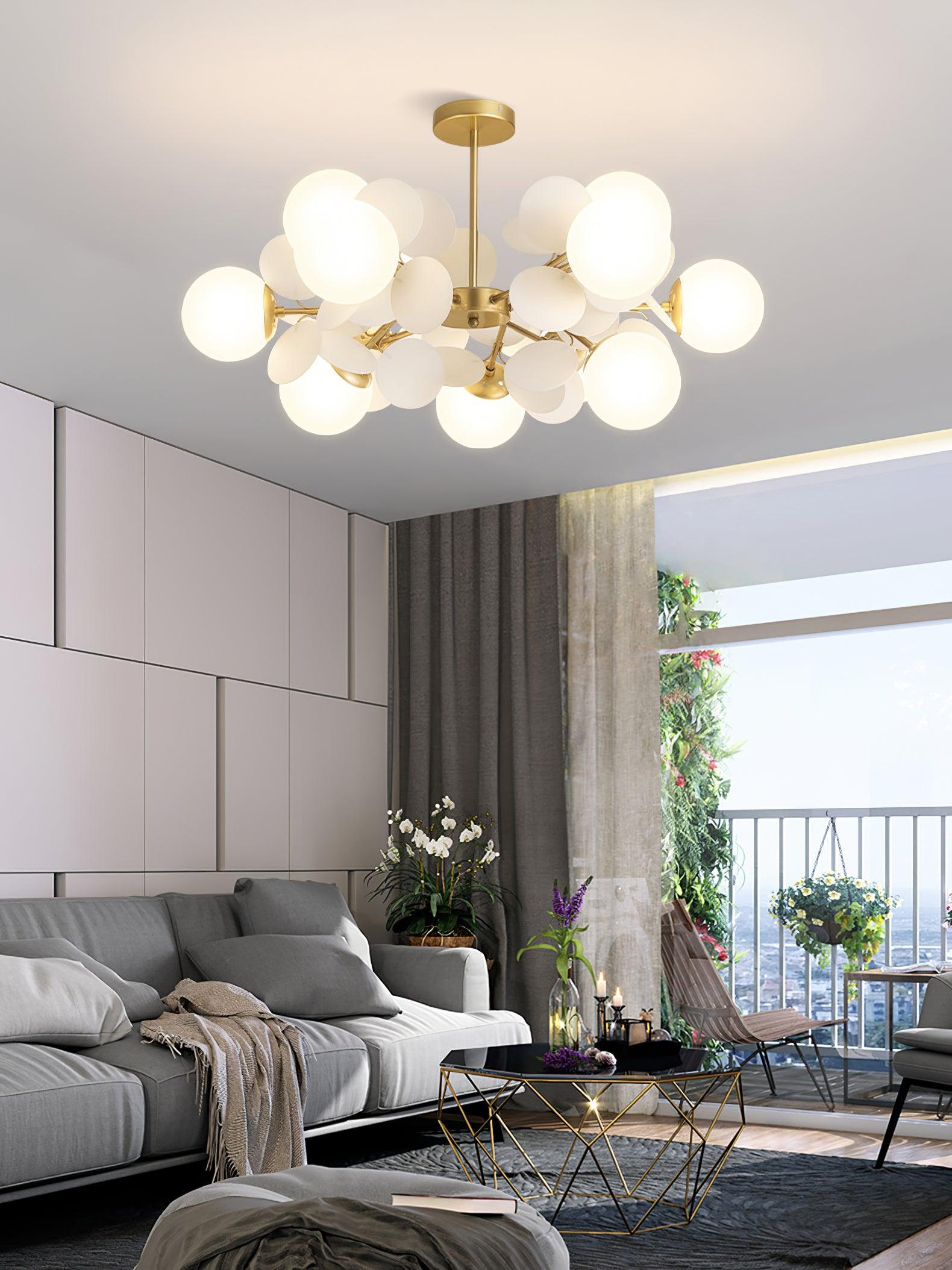 Off White Tree Chandelier - Lumpaz