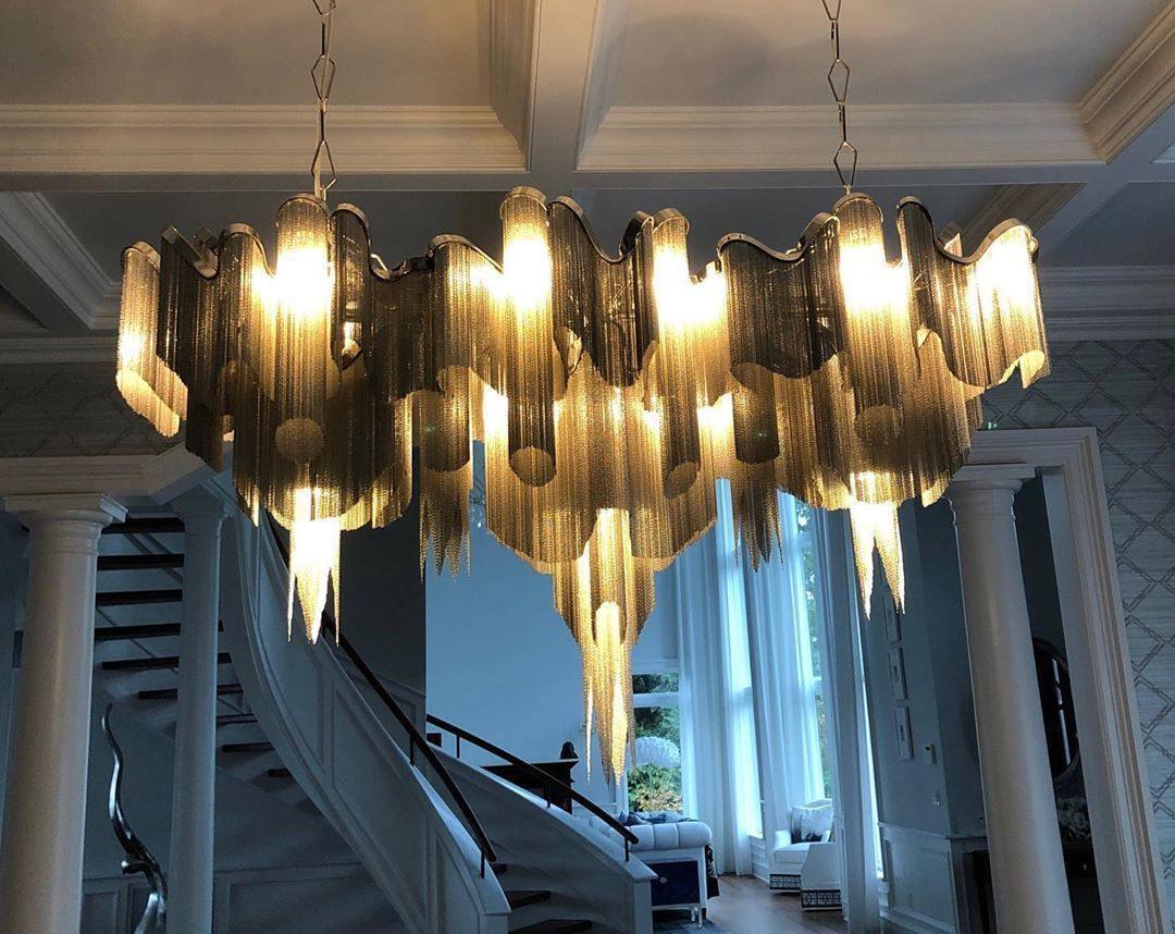 Stream Chain Chandelier - Lumpaz