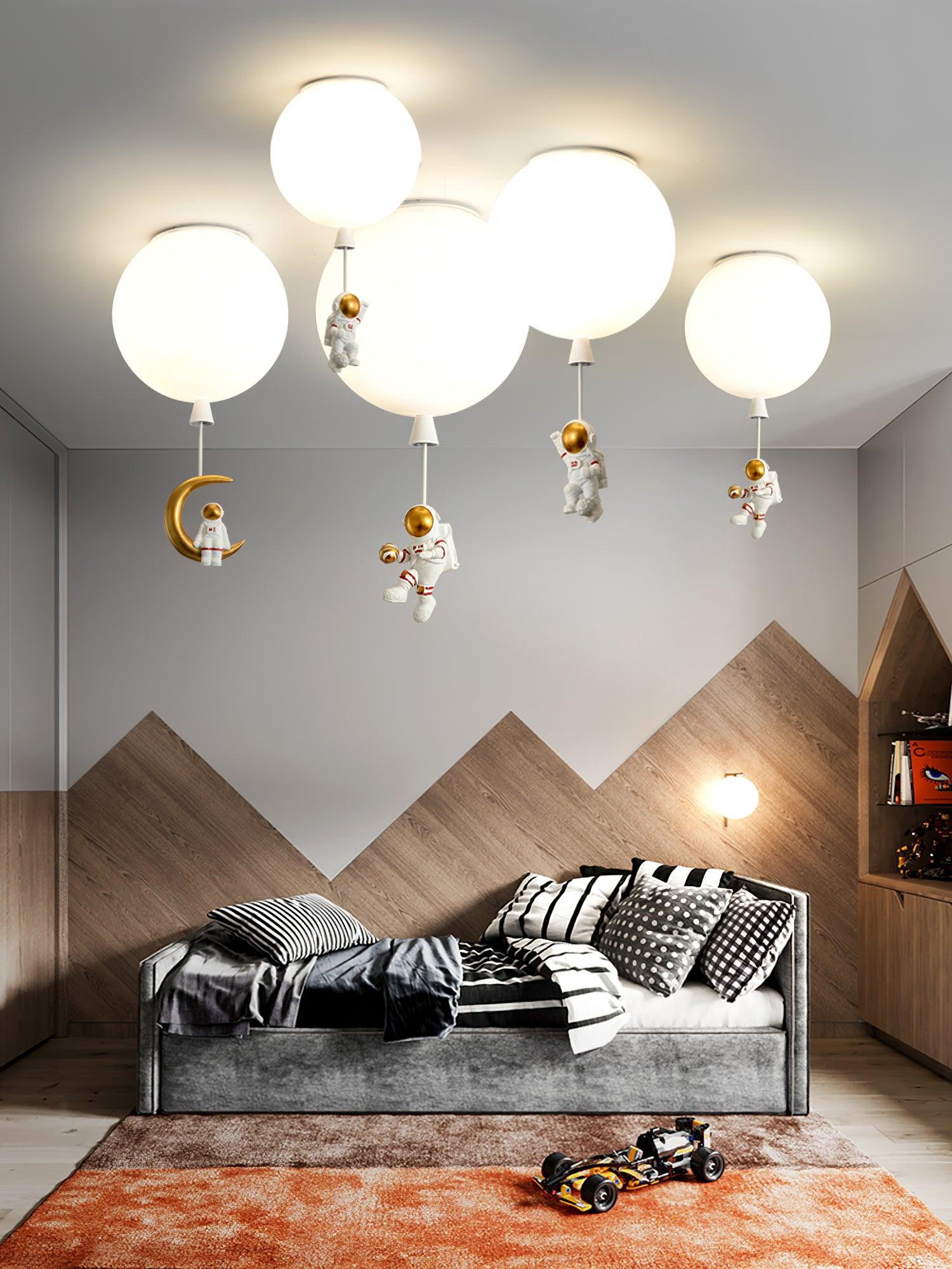 Balloon Glossy Ceiling Light - Lumpaz