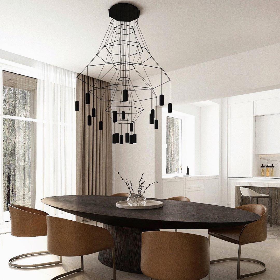 Lines Chandelier - Lumpaz