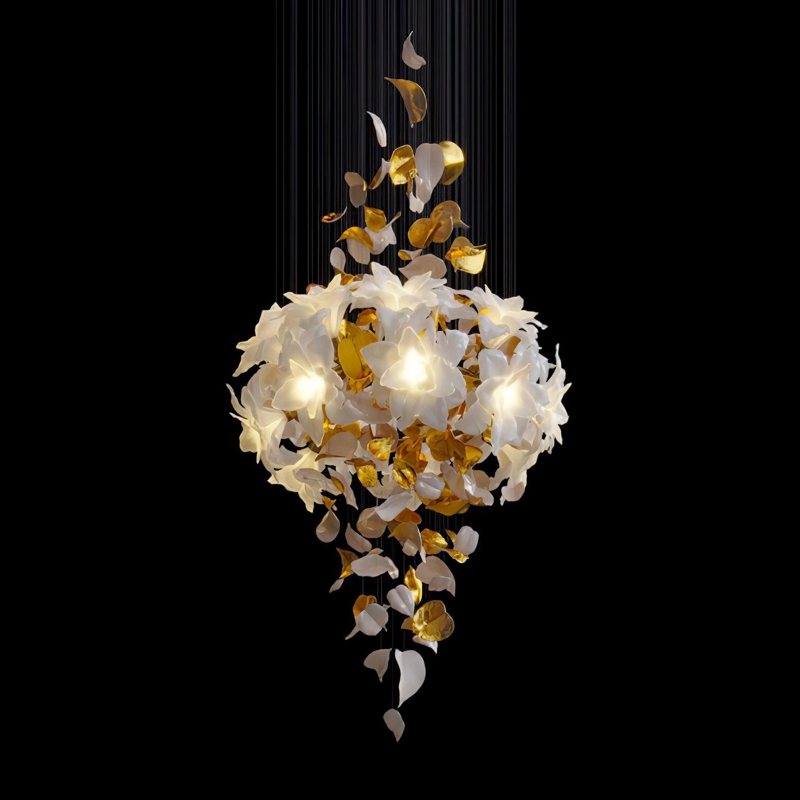 Flying Flowers Fluttering Chandelier - Lumpaz