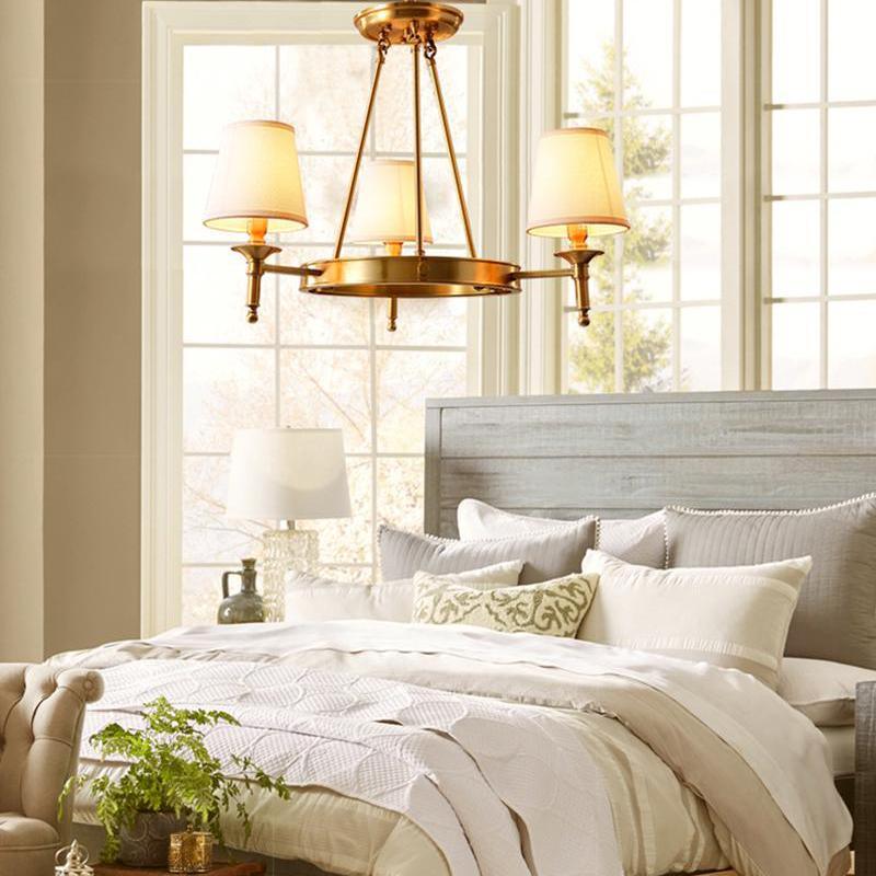 Antique Brass Chandelier - Lumpaz