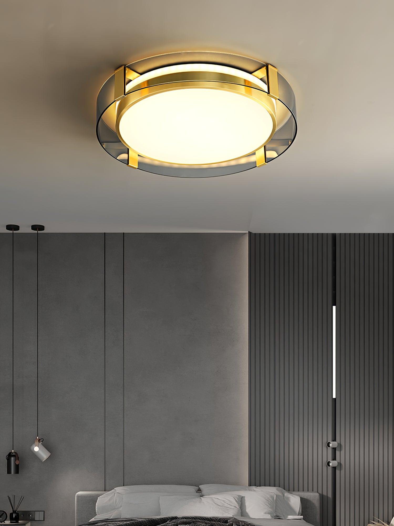 Round Low Profile Ceiling Light - Lumpaz