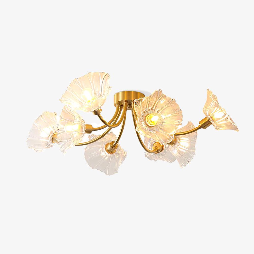 Kalin Flower Glass Ceiling Lamp - Lumpaz