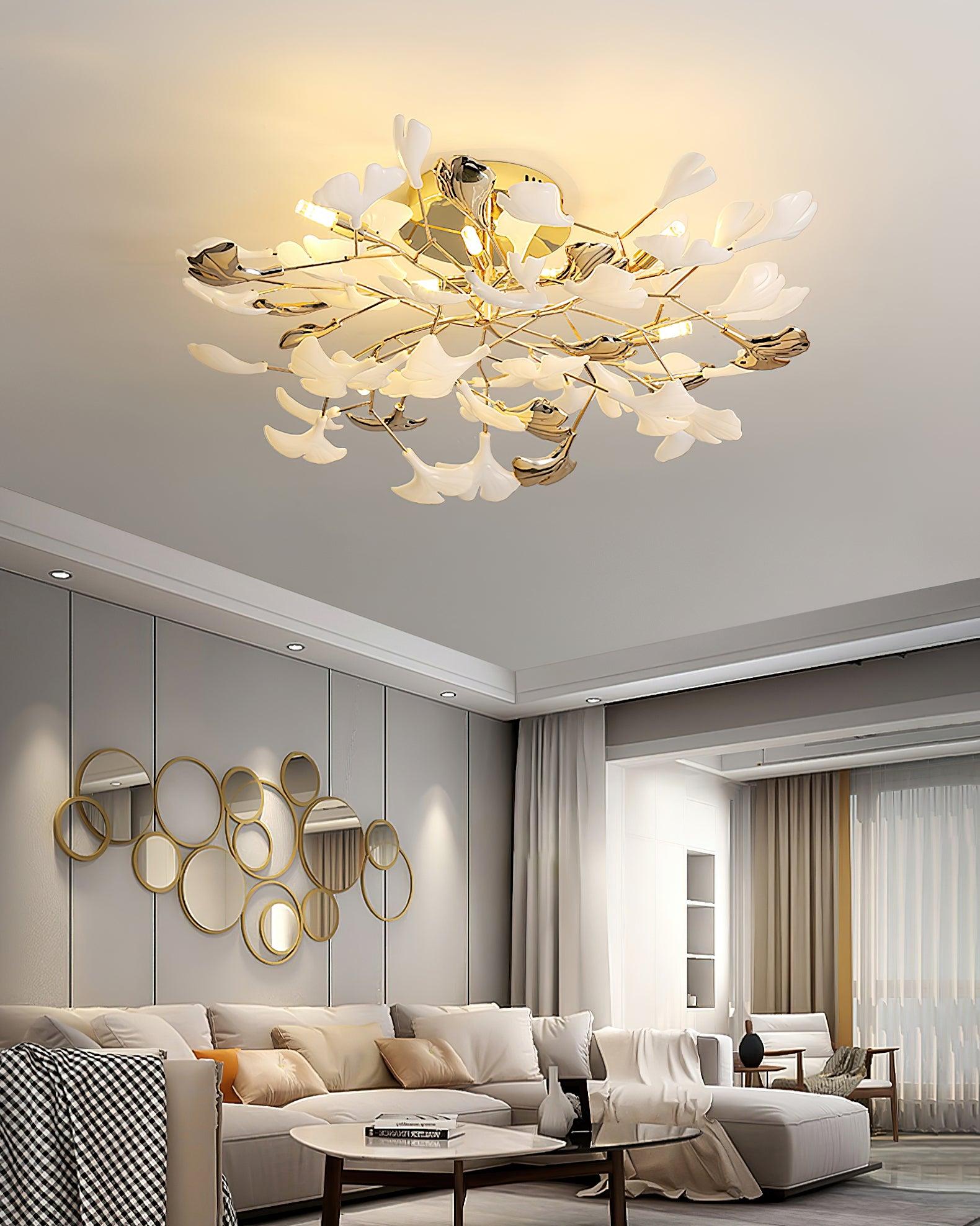 Gingko Rotating Ceiling Lamp - Lumpaz