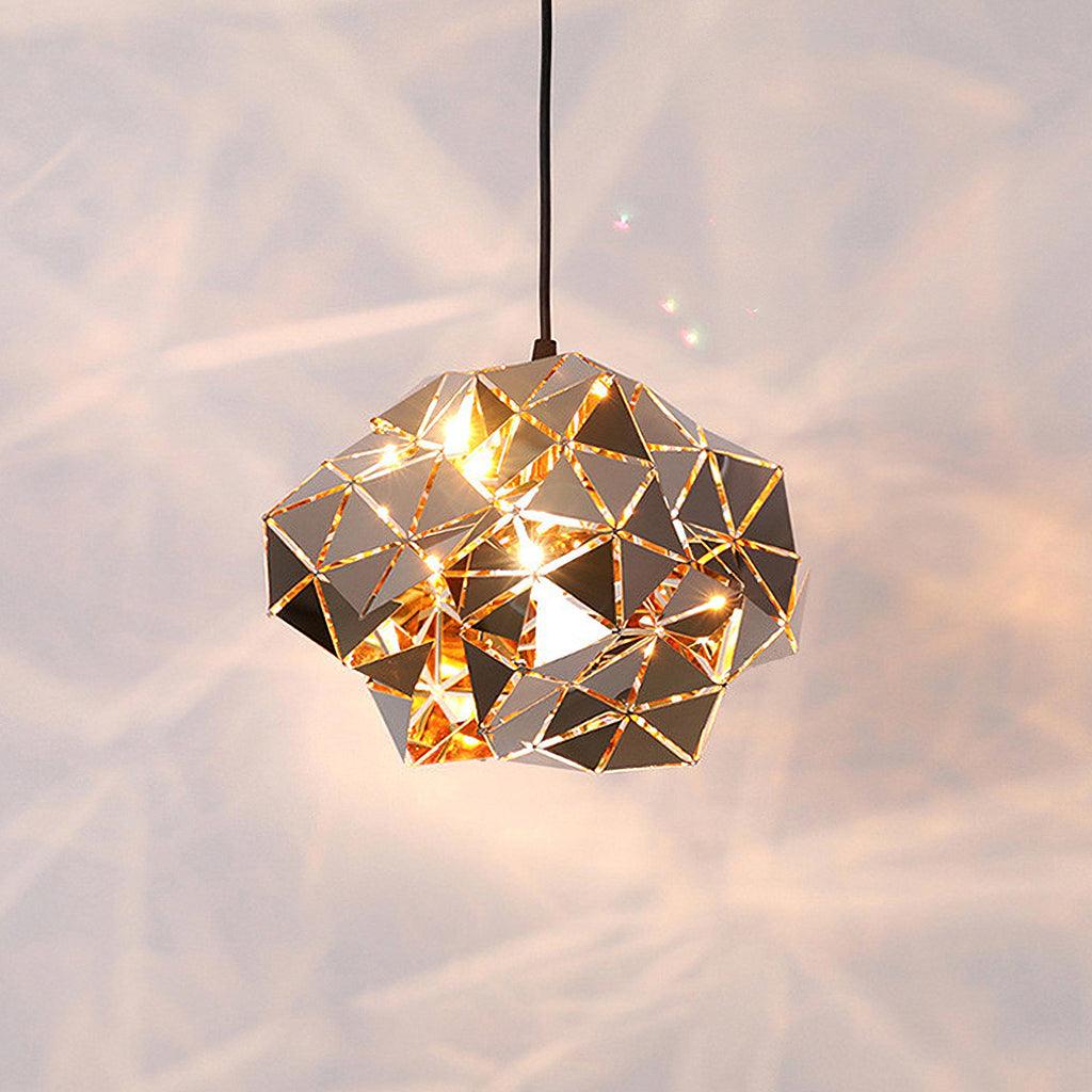 Geometric Panel Pendant Lamp - Lumpaz
