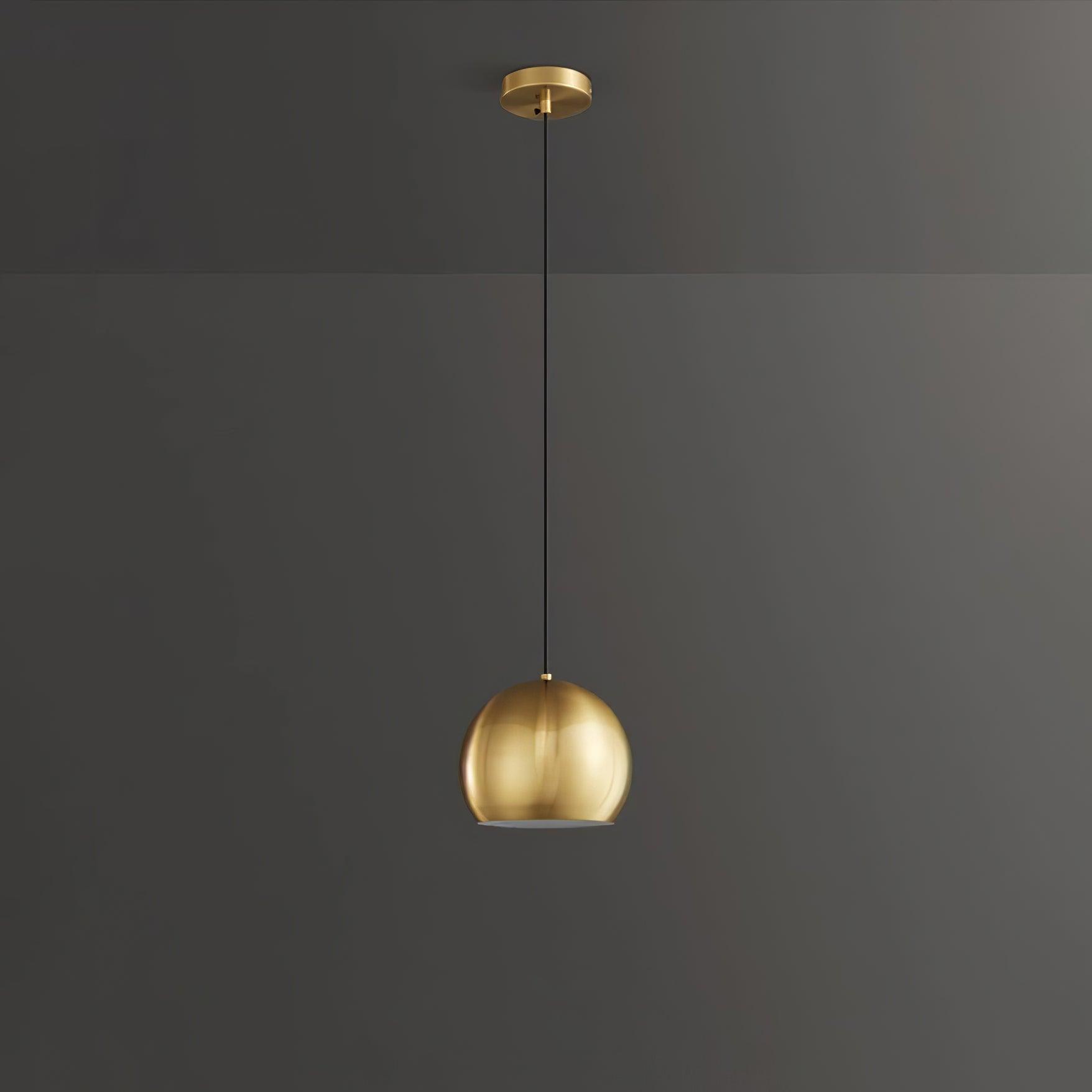 Palla Brass Pendant Lamp - Lumpaz