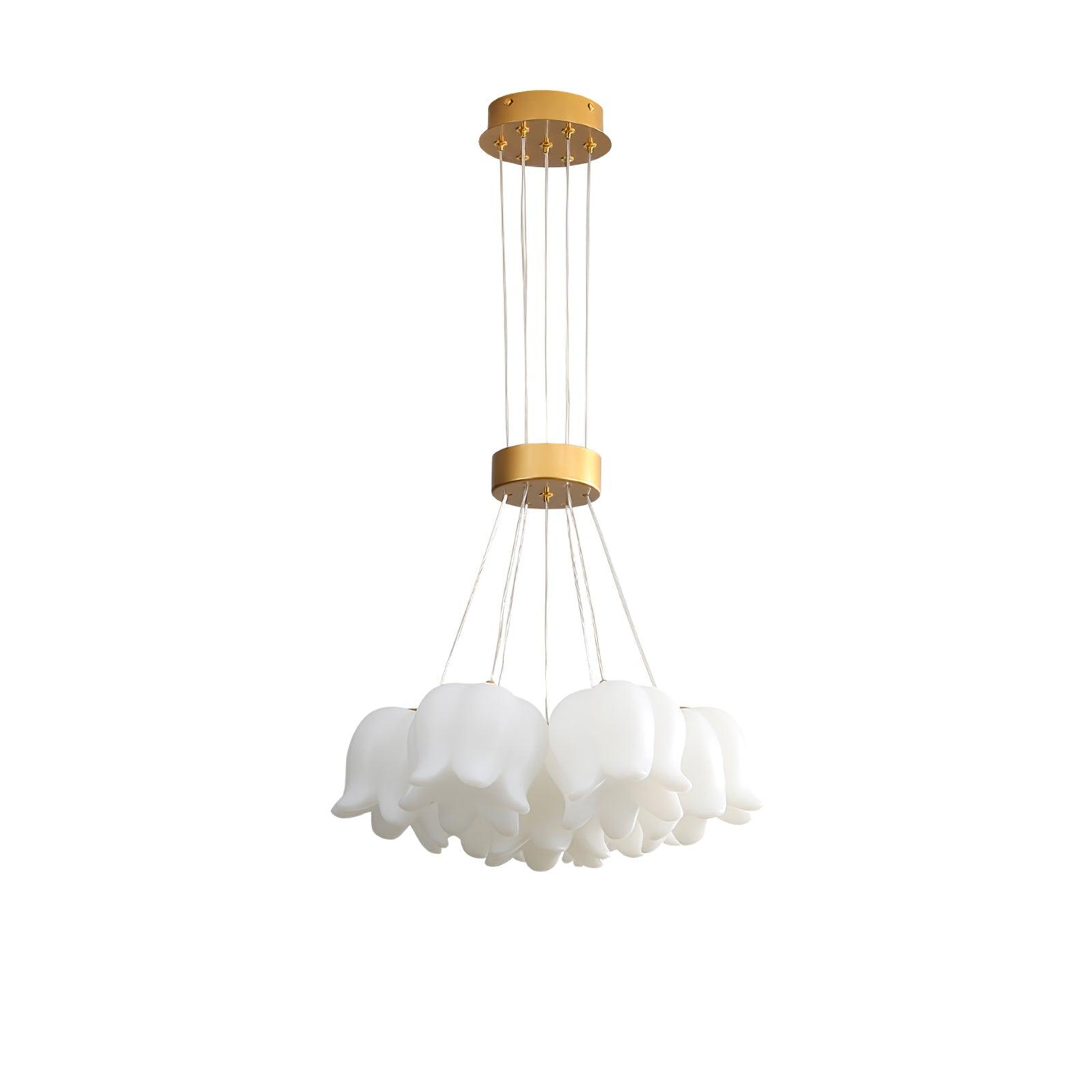 Elegant Floral Pendant Light - Lumpaz