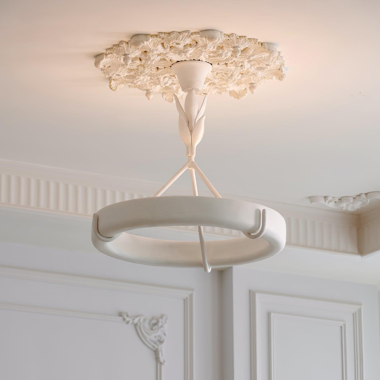 Tinsley Plaster Chandelier - Lumpaz
