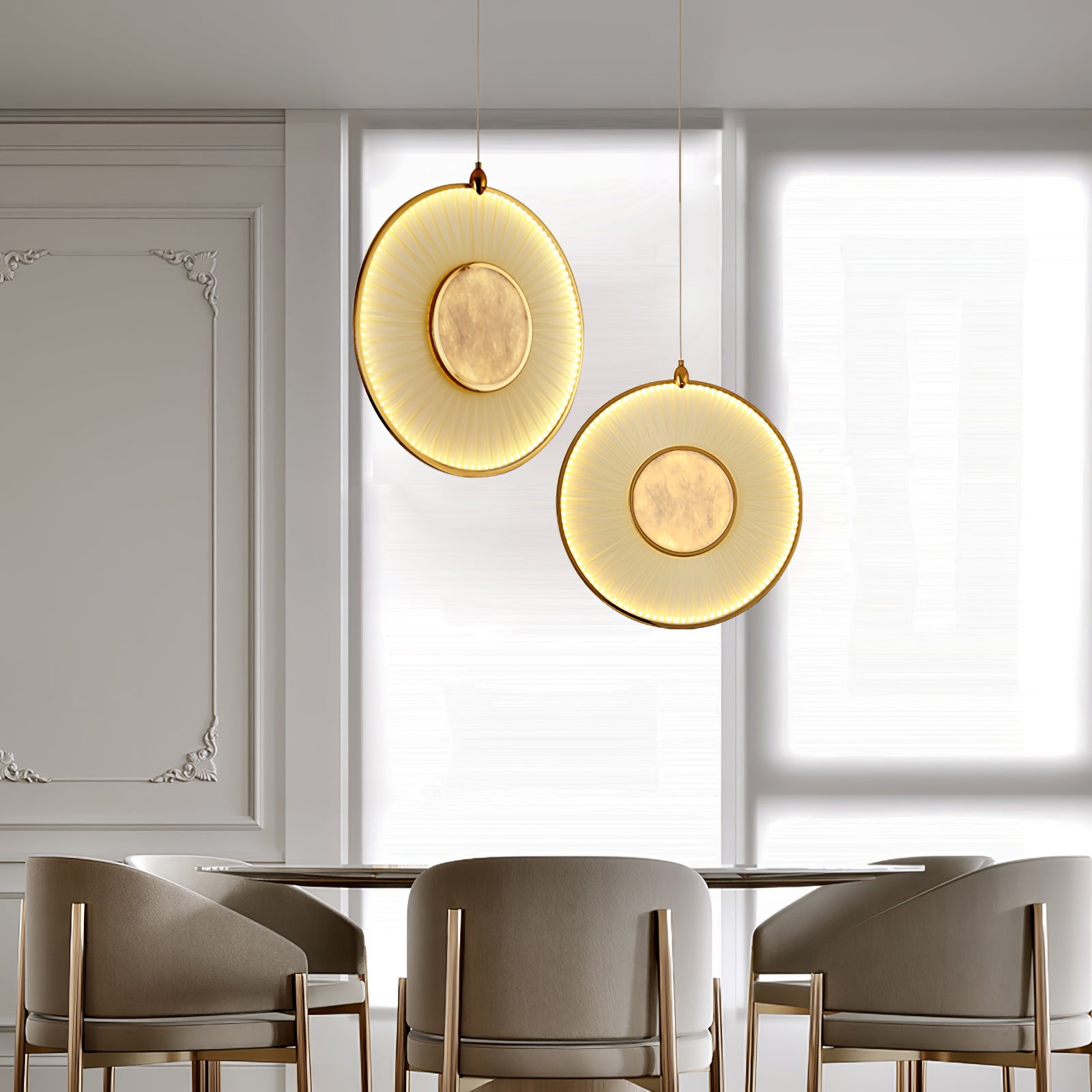 Dix Heures Pendant Light - Lumpaz