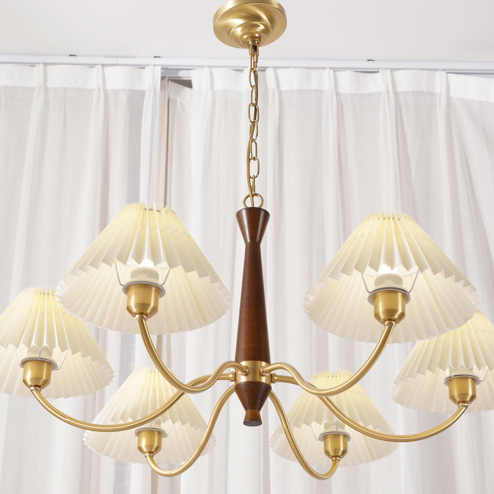 Pleated Chandelier - Lumpaz