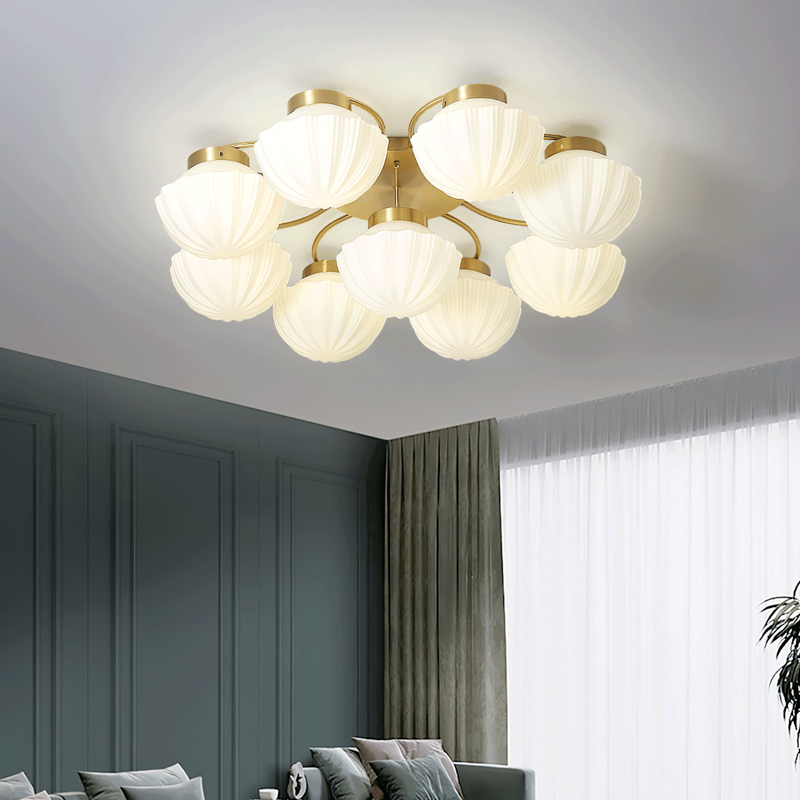 Orbital Glow Ceiling Light - Lumpaz