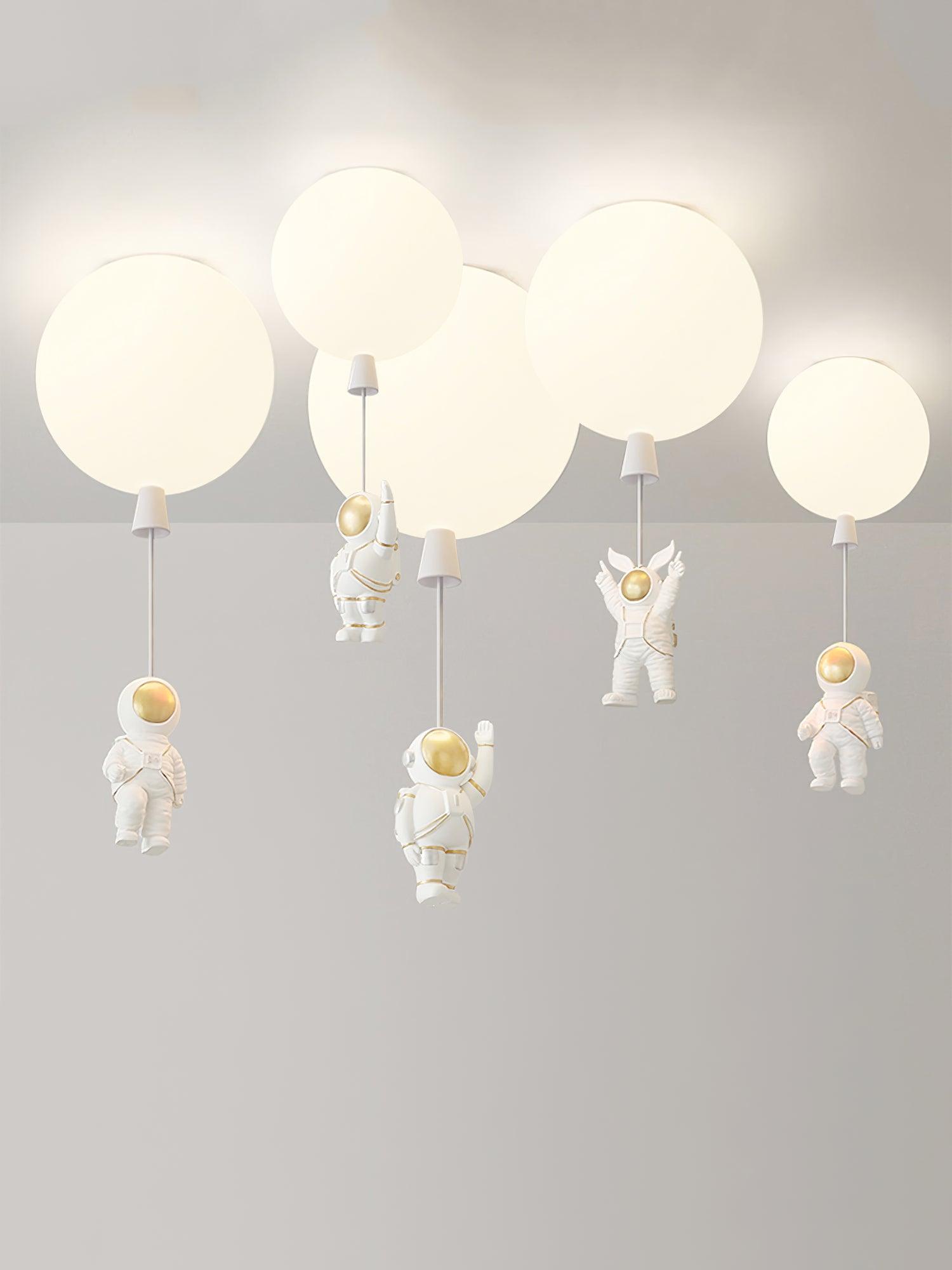Frosted Balloon Ceiling Light - Lumpaz