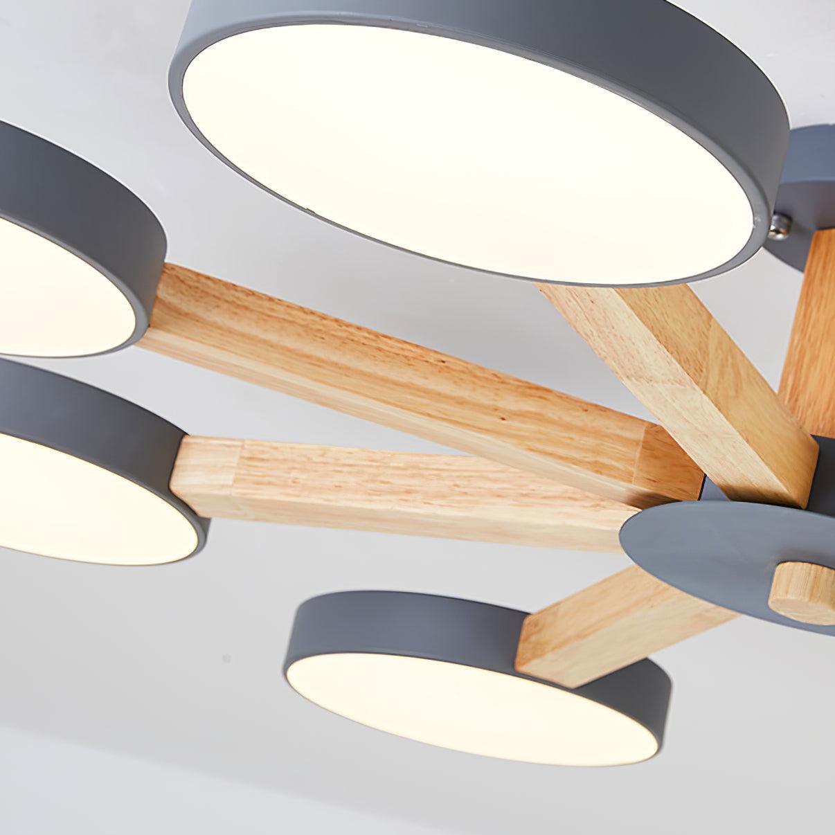 Modern Multi Stem Chandelier - Lumpaz