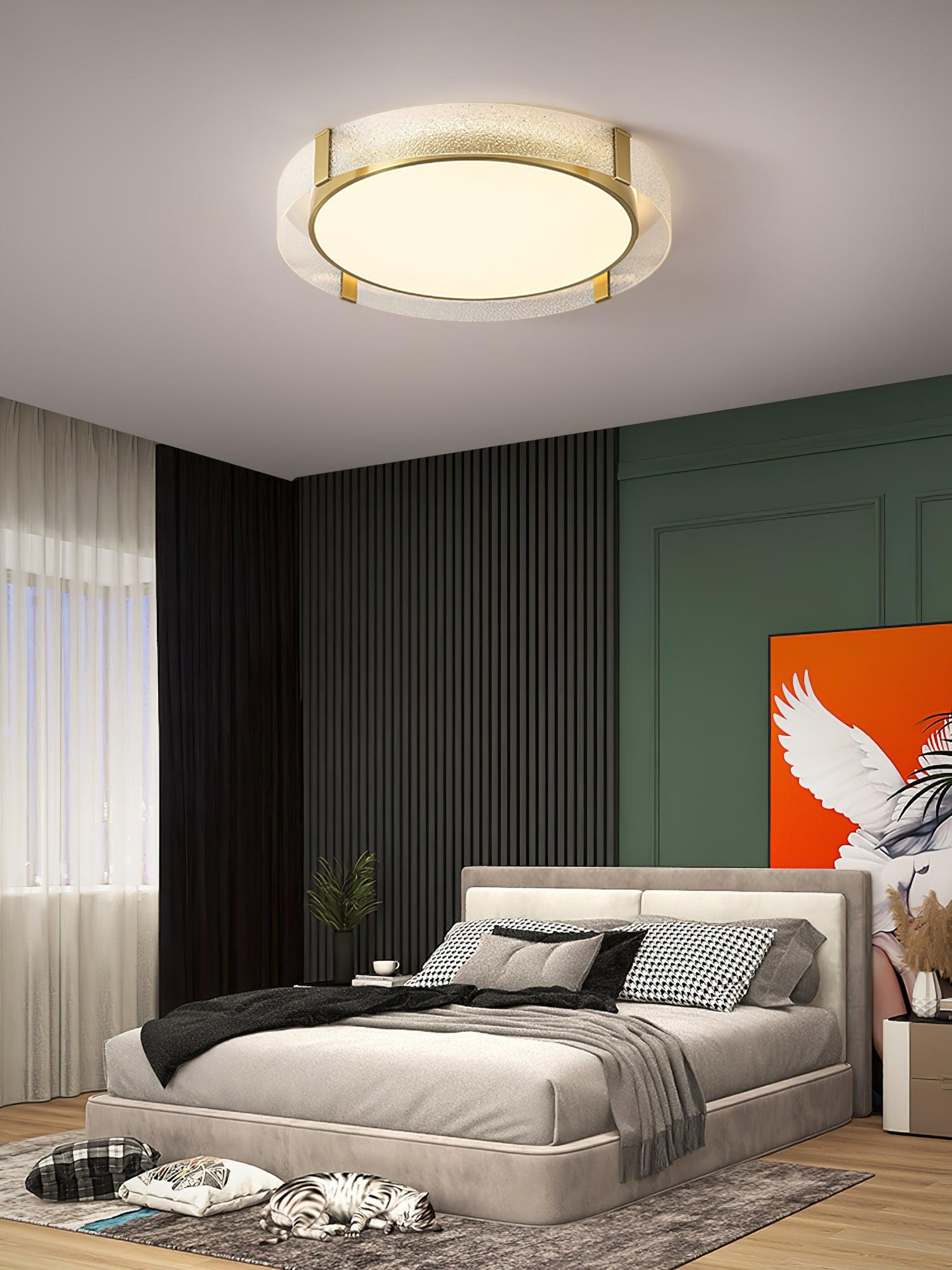 Round Low Profile Ceiling Light - Lumpaz